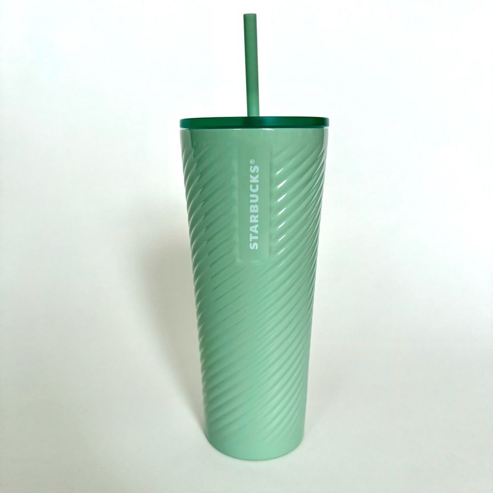 STARBUCKS 24oz TUMBLER LIMITED EDITION BEST MOST FAVORITE MINT GREEN